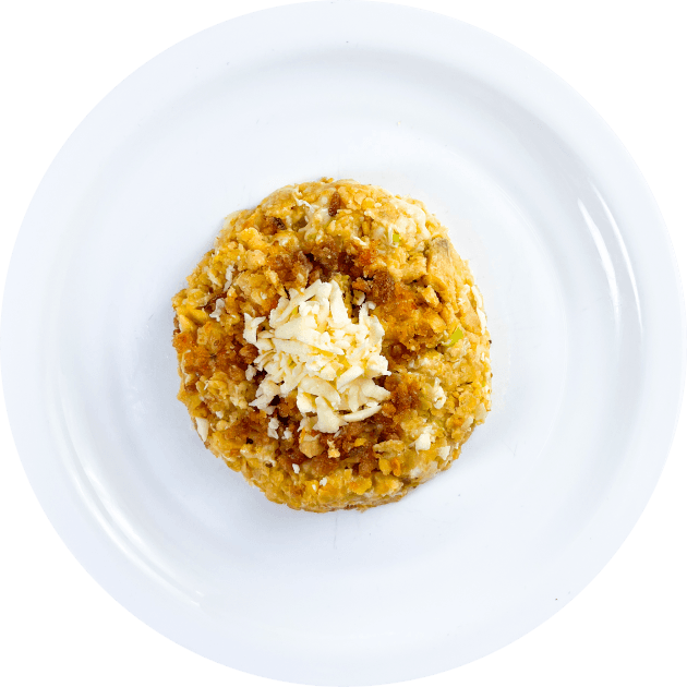 Tigrillo con chicharrón.